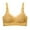Yellow, variant on Fesfesfes Bras for Women Comfortable Breathable Hollow Lace Bras Unwired Small Adjustment Lift Push Up Bras Summer Underwear Bras