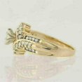 thumbnail image 2 of Silver Shop 3Ct Marquise Cut Cubic Zirconia Wedding Ring 14K Yellow Gold Finish, 2 of 3