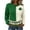 A33 Dark Green, variant on St Patricks Day Sweater Women Shamrock Irish Graphic Sweaters Loose Fit Crew Neck Long Sleeve Pullover Holiday Knitted Tops Green L