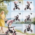 thumbnail image 3 of Kids Trike with Adjustable Backrest, 3 of 6