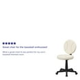 thumbnail image 5 of Flash Furniture Baseball Swivel Task Office Chair, 5 of 13