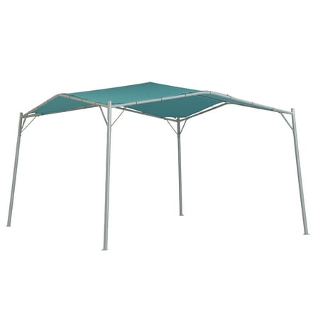 New Yard 12 x 12 ft Teal Fabric-covered Steel-frame Patio Gazebo