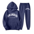 thumbnail image 7 of Fabrcox M-5XL 2 Piece Mens Sweatsuit Fleece Sweatpants and Hoodie Set for Men Causal Athletic Workout Sweatshirt Joggers Track Suit Mens XXXL, 7 of 7