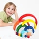 thumbnail image 5 of Rainbow Stacker Nesting Blocks Puzzle para 3 4 5 + íris Hugo Bloques de arco iris, 5 of 10