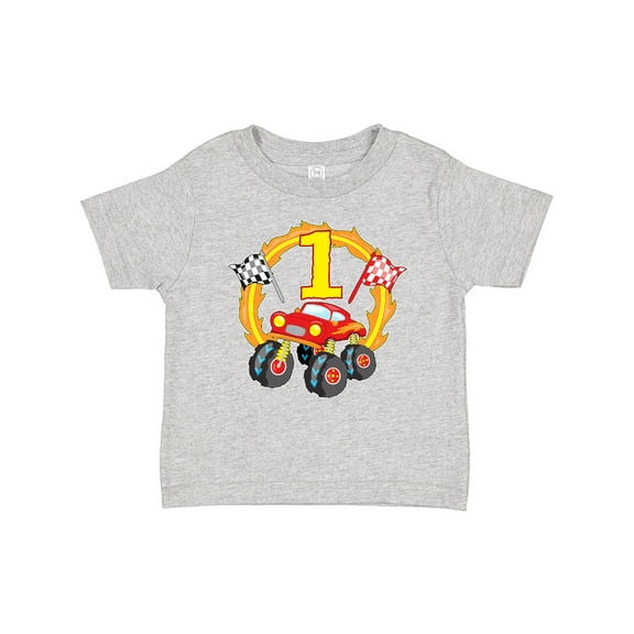 Inktastic Monster Truck 1st Birthday Boys or Girls Baby T-Shirt