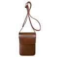 thumbnail image 2 of Bolso versátil vertical para teléfono móvil, estilo japonés y coreano, sencillo, tipo caja, estilo retro, bandolera con textura para hombre y mujer, moderno, 2 of 6