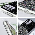 thumbnail image 6 of for Samsung Galaxy A53 Case Clear Glitter Aesthetic Pink Samsung A53 Phone Case Silicone Transparent Shockproof Soft Cover Thin (Samsung A53 5g, Black), 6 of 7