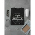 thumbnail image 3 of Welcome To Brooklyn Us T-Shirt Men -Image by Shutterstock, Male XX-Large, 3 of 4