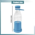 thumbnail image 3 of LOVEVER Portable Juicer/Mixer  Handheld Blender Cup  Perfect for Juices  Smoothies  Shakes  380 ml capacity  USB Rechargeable  Easy to use  Take on the go  Kitchen Tool, 3 of 9