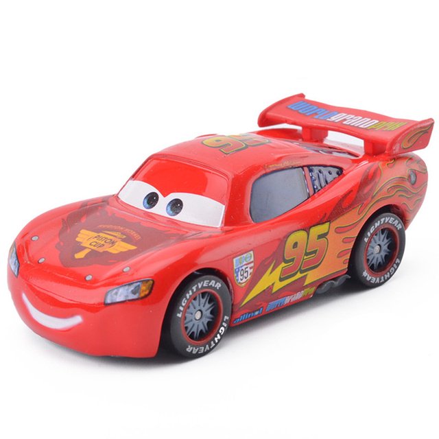 1 : 55 Disney Pixar Cars 3 2 Metal Diecast Car Lightning Toy Mcqueen Jackson Storm Combine Excavadora Niños Juguete Coche Regalo Gao Jinjia unisex
