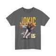 thumbnail image 2 of Denver Nikola Jokic #15 Cartoon Basketball Unisex Cotton Tee, 2 of 6