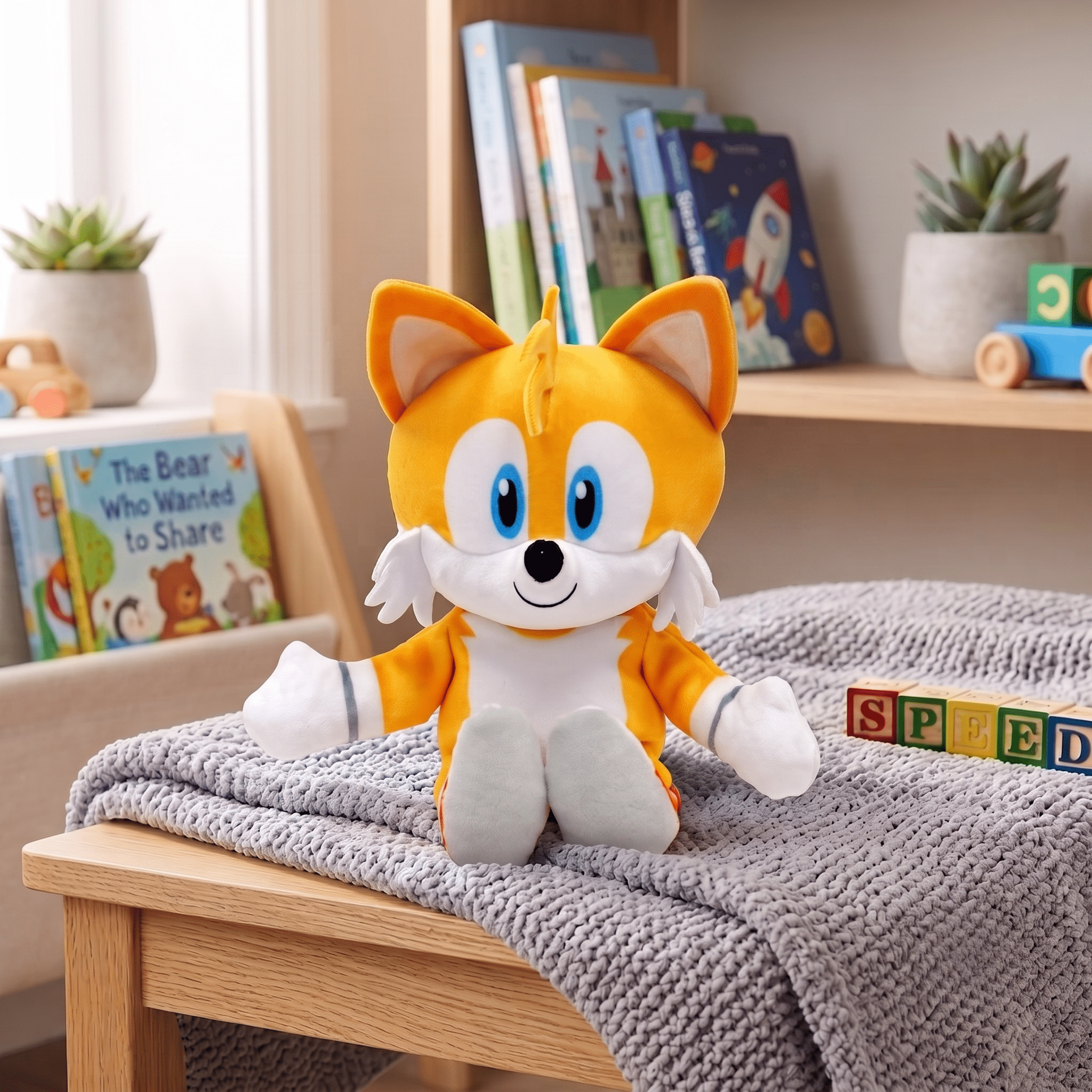 Ty Beanie Babies - Sonic the Hedgehog Tails Plush Toy