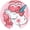 Unicorn_Pink Hair, variant on Astropic 3D Cotton & Silk Eye Patch for Kids | Girls Eye Patch for Glasses | Medical Eye Patch for Children with Lazy Eye (Pink Unicorn, Left Eye)