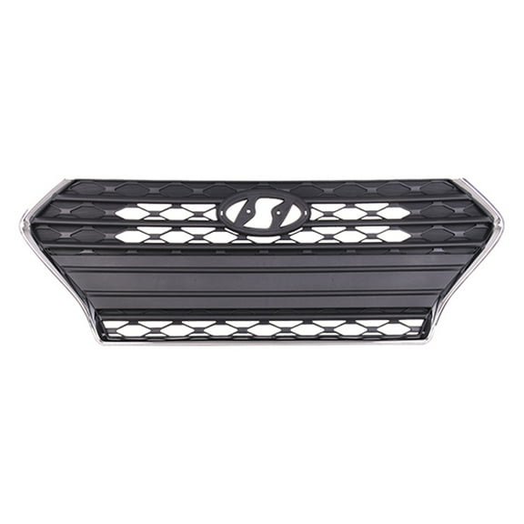KAI New Standard Replacement Front Grille, Fits 2018-2021 Hyundai Accent Sedan