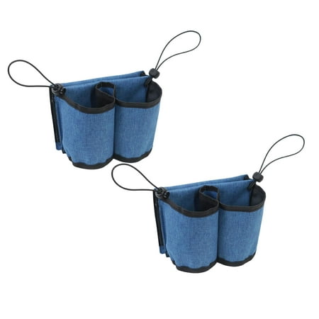 

2 PCS Suitcase Armrest Storage Bag Travel Water Cup Drink Storage Bag Pull Rod Handle Universal Bag Tool Bag Home essentials Utility tool