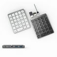thumbnail image 5 of Numeric Keypad Numpad Bluetooth Wireless Keyboard 28 Keys One Handed Keypad Finance Accounting External Mini Keyboard N960 N970, 5 of 9