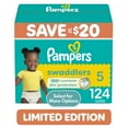 thumbnail image 2 of (3 pack) Pampers Swaddlers Baby Diapers Size 5, 124 Count (Select for More Options), 2 of 15
