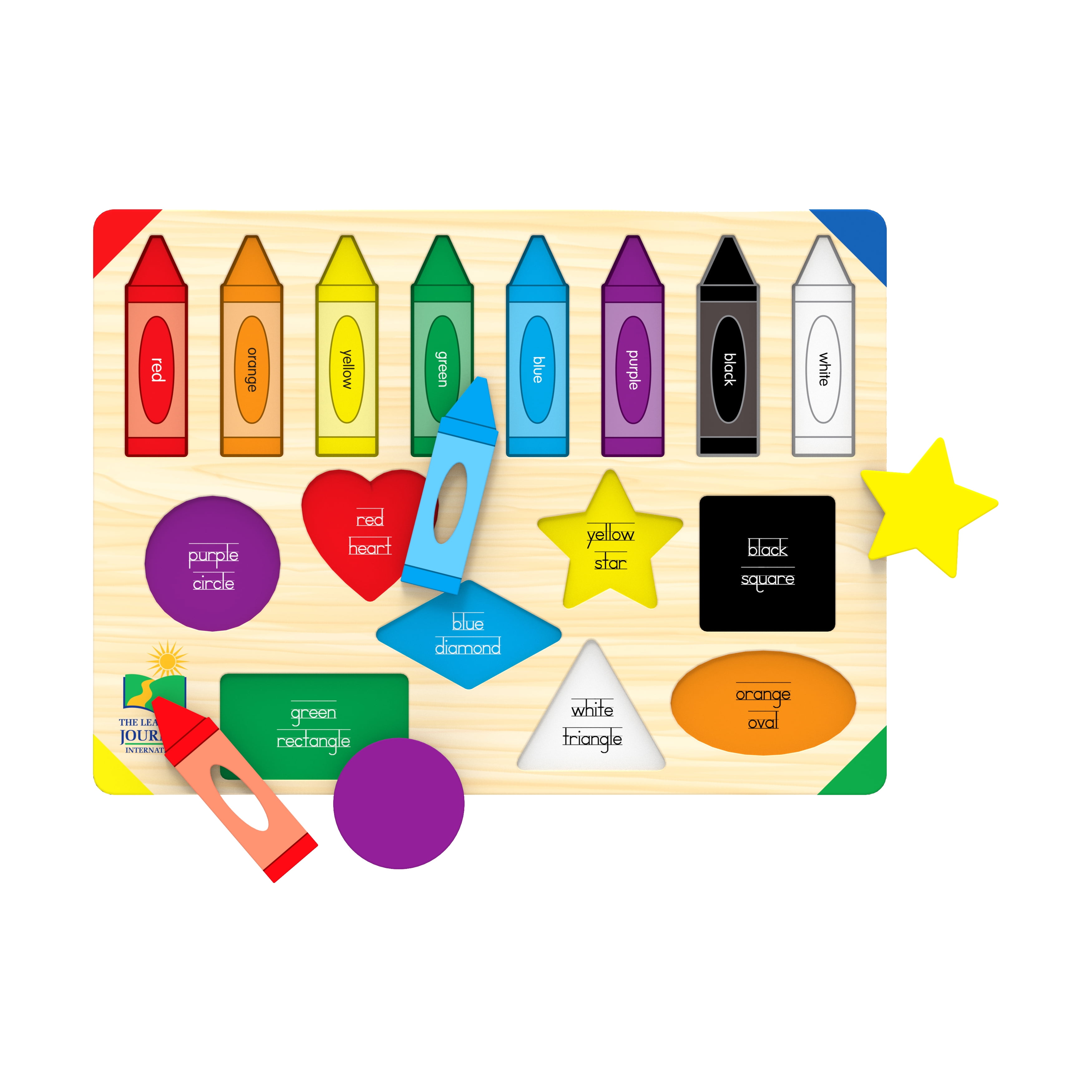 The Learning Journey Lift and Learn Colors and Shapes