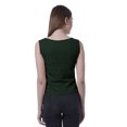 thumbnail image 4 of Moomaya Womens Sleeveless Ruffle Top Round Neck Blouse Casual Tshirt Tops, 4 of 7