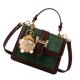 thumbnail image 4 of Bolso bandolera verde con colgante elegante y correa ajustable, perfecto para compras informales para mujer, 4 of 8