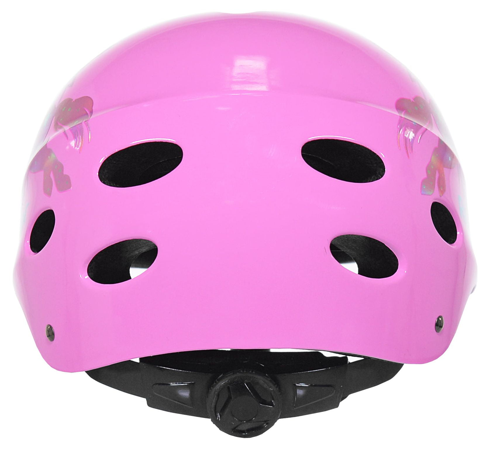 LittleMissMatched Girl's Pegasus Hologram Helmet, Pink, Child
