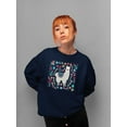 thumbnail image 2 of Cute Llama With Flowers Sweatshirt Women -Image by Shutterstock, Female 3X-Large, 2 of 4