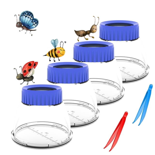 Lupa Bug Viewer RORANIC con aumento de 5X con regla y pinzas