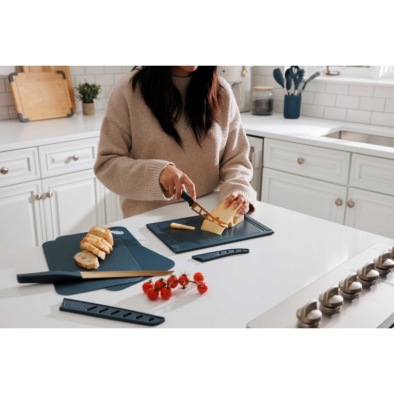Thyme & Table 20-Piece Knife Set - Blue - Walmart.com