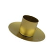 thumbnail image 3 of fastboy Pillar Candle Holder Candlelight Home Decor for Party Christmas Dining Gold Small, 3 of 9