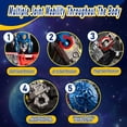 thumbnail image 4 of Figura de acción Transforming Toy Hapystar Globe en robot T13, 4 of 6