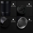 thumbnail image 3 of Tasse à Café à Emporter Contenant Isotherme en Acier Inoxydable – Tasse Thermique à Double Paroi Isolée – Tasse à Café avec Couvercle Étanche, Réutilisable, Noir, 3 of 6