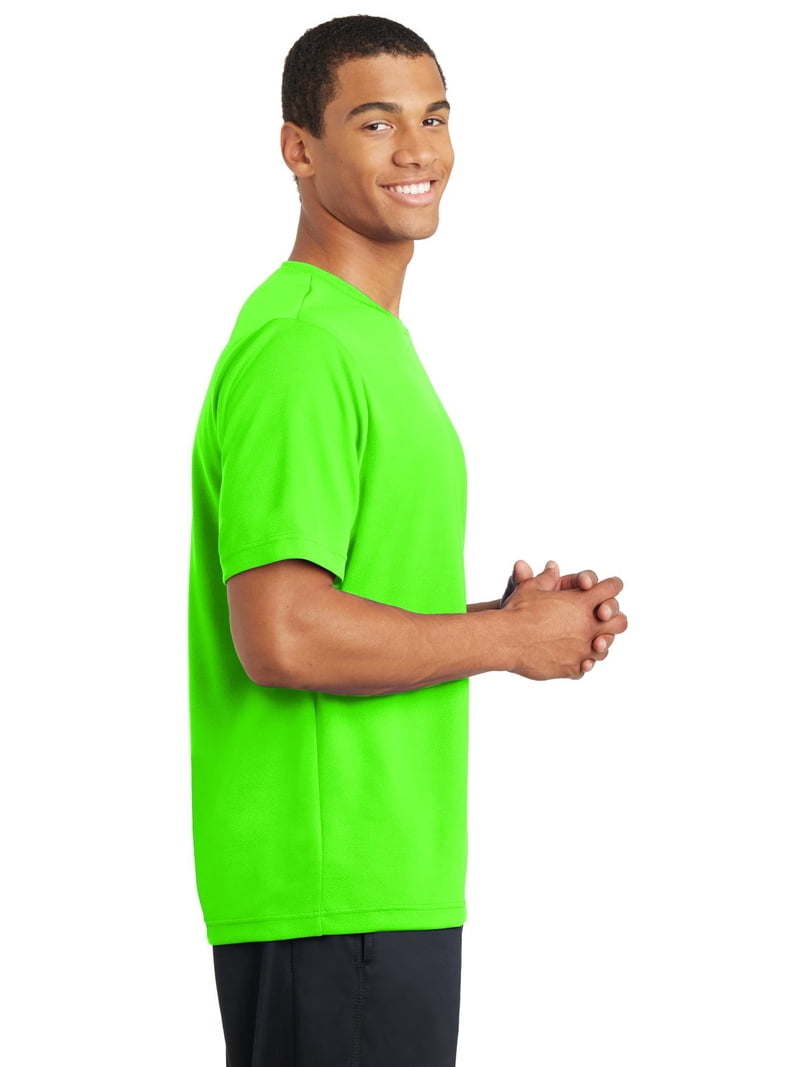 Sport-Tek PosiCharge RacerMesh Dri Fit T-Shirt, 3XL, Neon Green