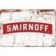 thumbnail image 1 of Letrero Chapa Metal Smirnoff Barra Pintura Hierro Rectangular Artística 40x30cm, 1 of 9