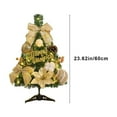 thumbnail image 3 of Kbndieu 24" Mini Christmas Tree, Artificial Tabletop Christmas Tree, Bottle Brush Trees with Xmas Ornaments Decor for Xmas Party Decor Christmas Gifts Home Table Craft Christmas Decoraions Clearance, 3 of 6