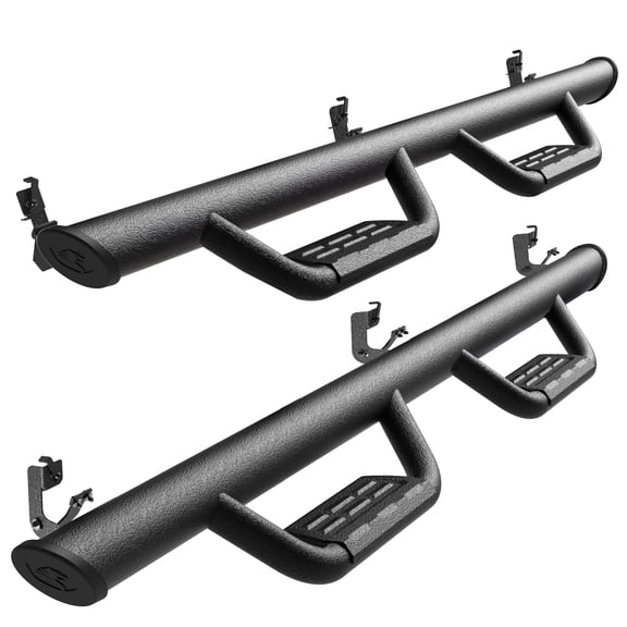 Tyger Auto Tyger Access Running Boards Compatible with 2009-2018 Dodge Ram 1500; 2010-2026 2500 3500; 2019-2024 Classic | Crew Cab | TG-AS2D24005 | Textured Black Drop Step Rail