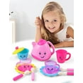 thumbnail image 4 of Kids Pretend Play Tea Set Cartoon Simulation Tea Party Toy Set Pretend Play Toy, 4 of 10