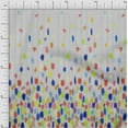 thumbnail image 1 of oneOone Tissu Jersey Viscose Chevron & Brosse Panneau de Course Tissu Imprimé BTY 60 Pouces de Large, 1 of 3
