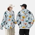 thumbnail image 4 of Fotbe Elephant Tree Chaqueta con Protección Solar UPF 50+ para Hombre y Mujer, Camisa con Capucha y Bolsillos-3X-Large, 4 of 7