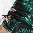 thumbnail image 6 of CAUYDY Children Girl Swimsuits 2 Piece Kids Girls Tankini Bathing Suit Set 8T 9T 10T Teen Girls Bikini Swimwear with Cover Ups Tween Girls Summer Beach Skirt (Sizes 8-9 Years,F02-Black), 6 of 6
