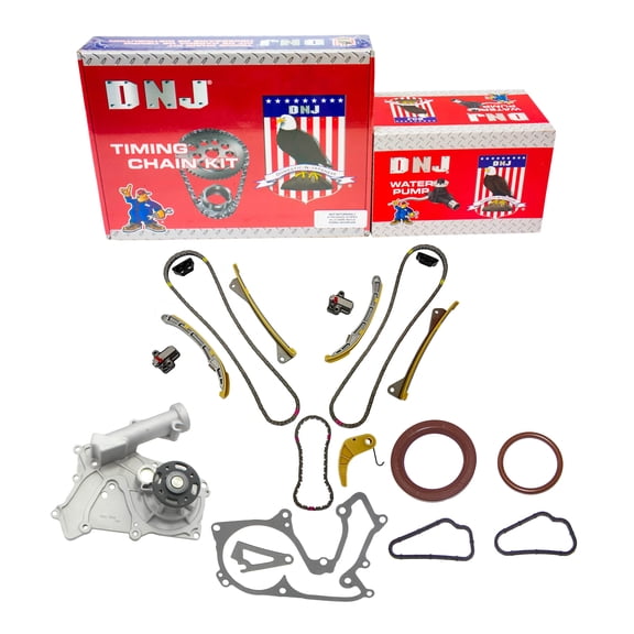 DNJ TK197AWP Timing Chain Kit Fits Cars & Trucks 15-16 Hyundai Kia 3.3L DOHC