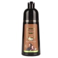 thumbnail image 2 of Champú para teñir el cabello 3 en 1 Champú hidratante para teñir rápidamente el cabello gris y blanco 400 ml Marrón, 2 of 15