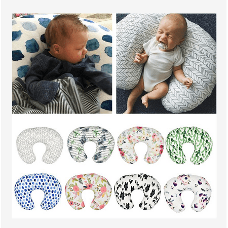 Amerteer Nursing Pillow Cover, Premium Pillow Cover Best for Breastfeeding Moms,Soft Fabric Fits Snug On Infant Nursing Pillows to Aid Mothers While Breast Feeding,Great Baby Shower (Best Bottles While Breastfeeding)