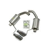 Roush Performance Products 421837 Axle Back Exhaust Kit, 1 Pack Fits select: 2015-2021 FORD MUSTANG