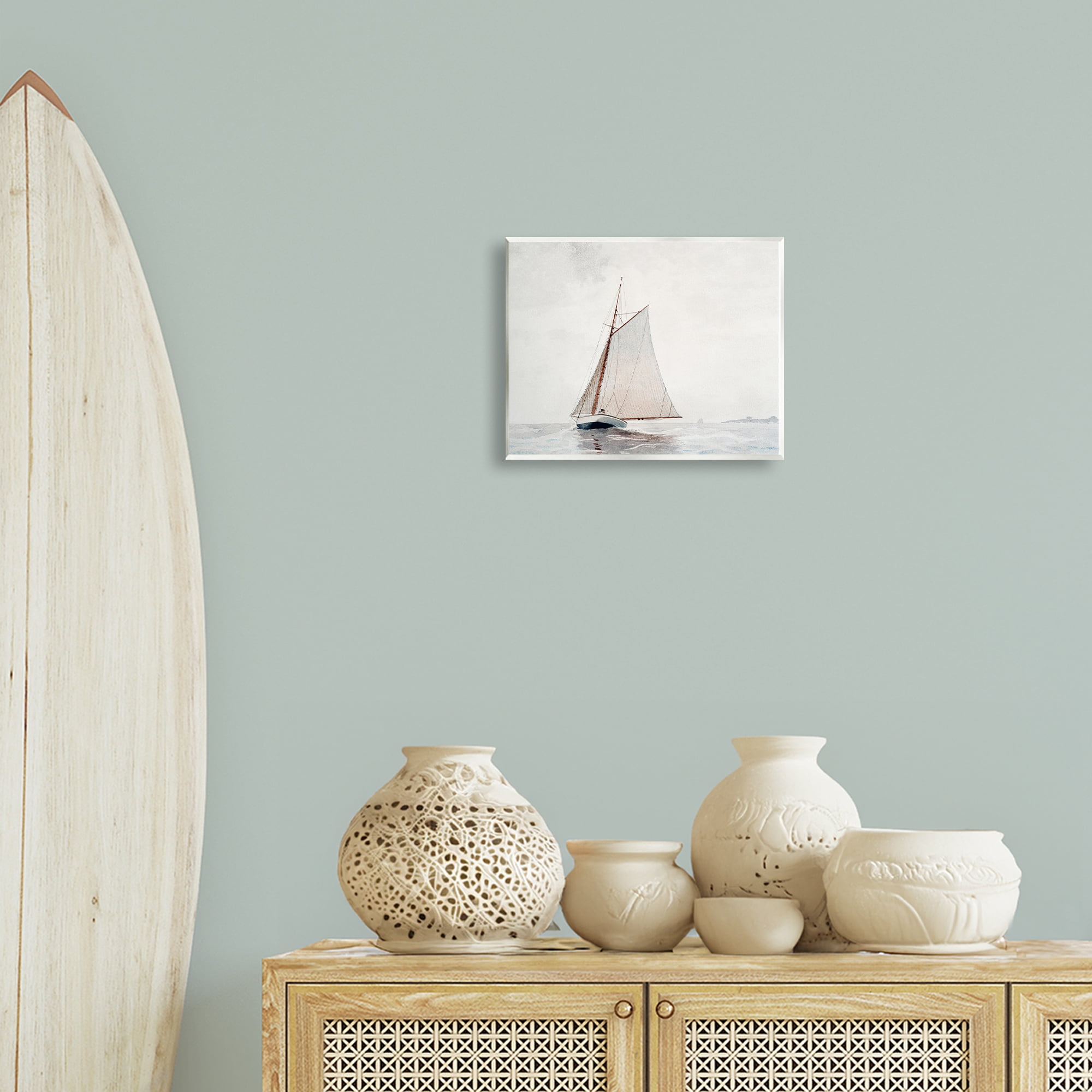 Stupell Industries Timeless Sea Vessel Transportation Painting Unframed Art Print Wall Art, 14 x 11