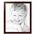 thumbnail image 2 of ArtToFrames 23" x 27" Matte Mahogany with Gold Accent Diploma Picture Frame, 23x27 inch Brown Wood Poster Frame (WOM-5109), 5 Pack, 2 of 6