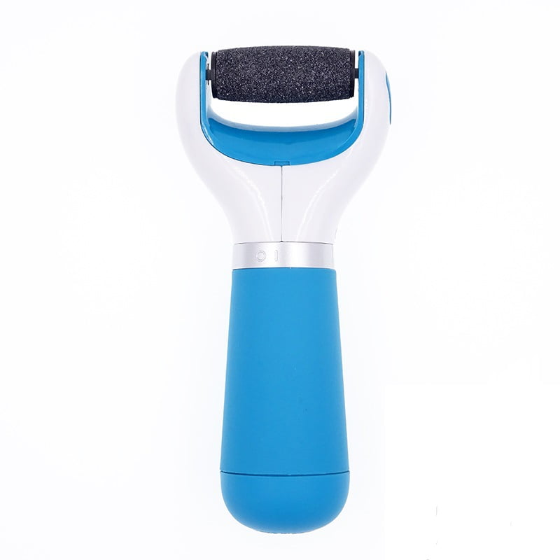 Amope Pedi Perfect Electronic Foot File Dry Foot File (old version), Callous Remover Regular Coarse, Blue. Battery Operated. 1 Count 1 ea