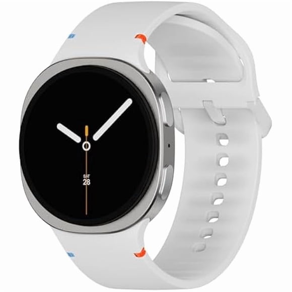 ccwmincc Sport Bands Compatible for Samsung Galaxy Watch 8/8 Classic Band,No Gap One Click Soft Silicone Replacement Strap for Galaxy Watch 8 40 44mm/8 Classic 46mm Men Women-6 Packs