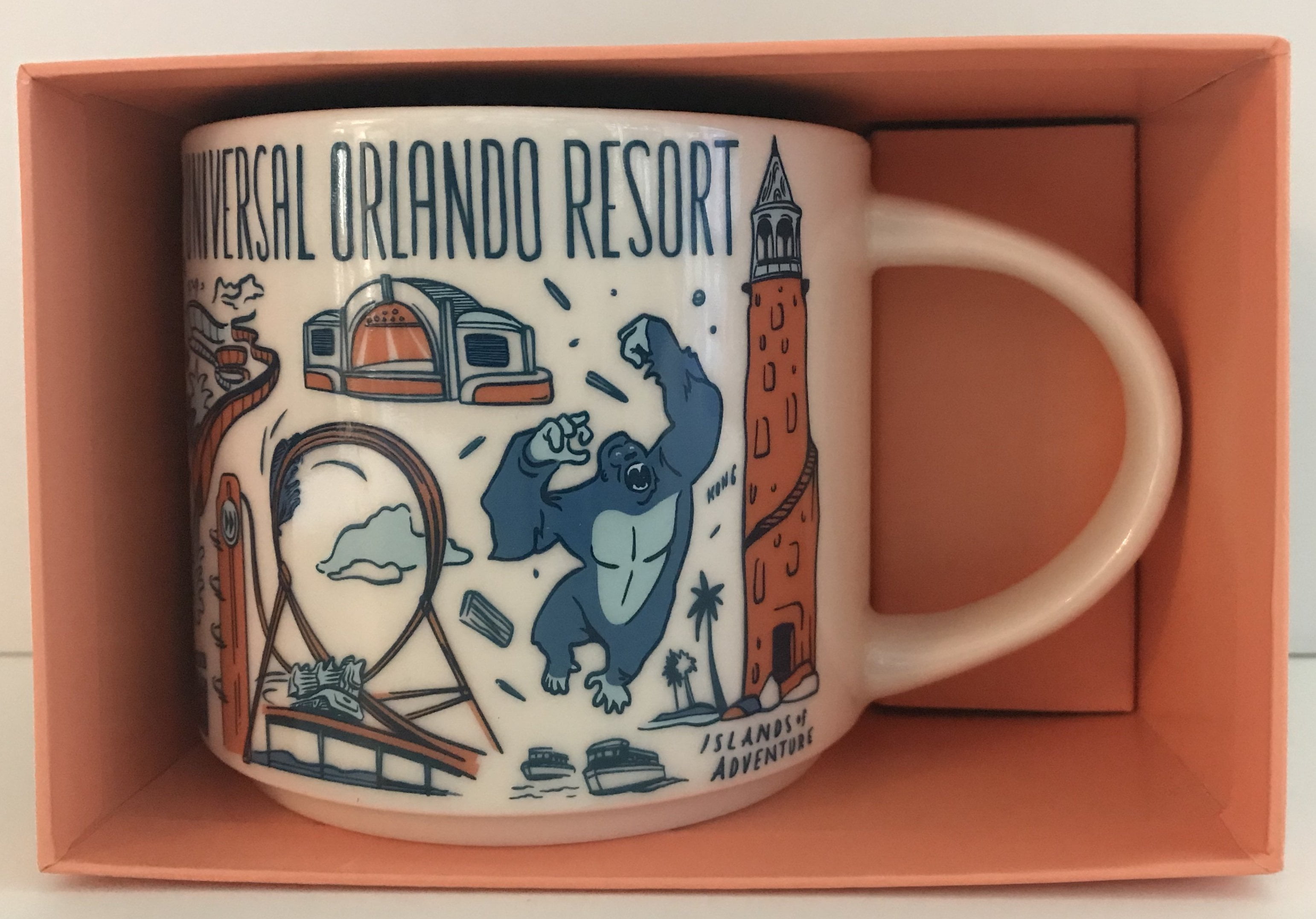 Starbucks Been There Series Collection Ceramic Mug Universal Studios