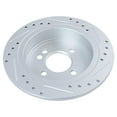 thumbnail image 6 of TRQ Front and Rear Performance Brake Rotors Set Premium G-Coated Cross Drilled & Slotted Fits Select 2002-2006 Mini Cooper, 6 of 6