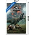 thumbnail image 3 of Jurassic World: Fallen Kingdom - Volcano Wall Poster, 22.375" x 34", Framed, 3 of 5